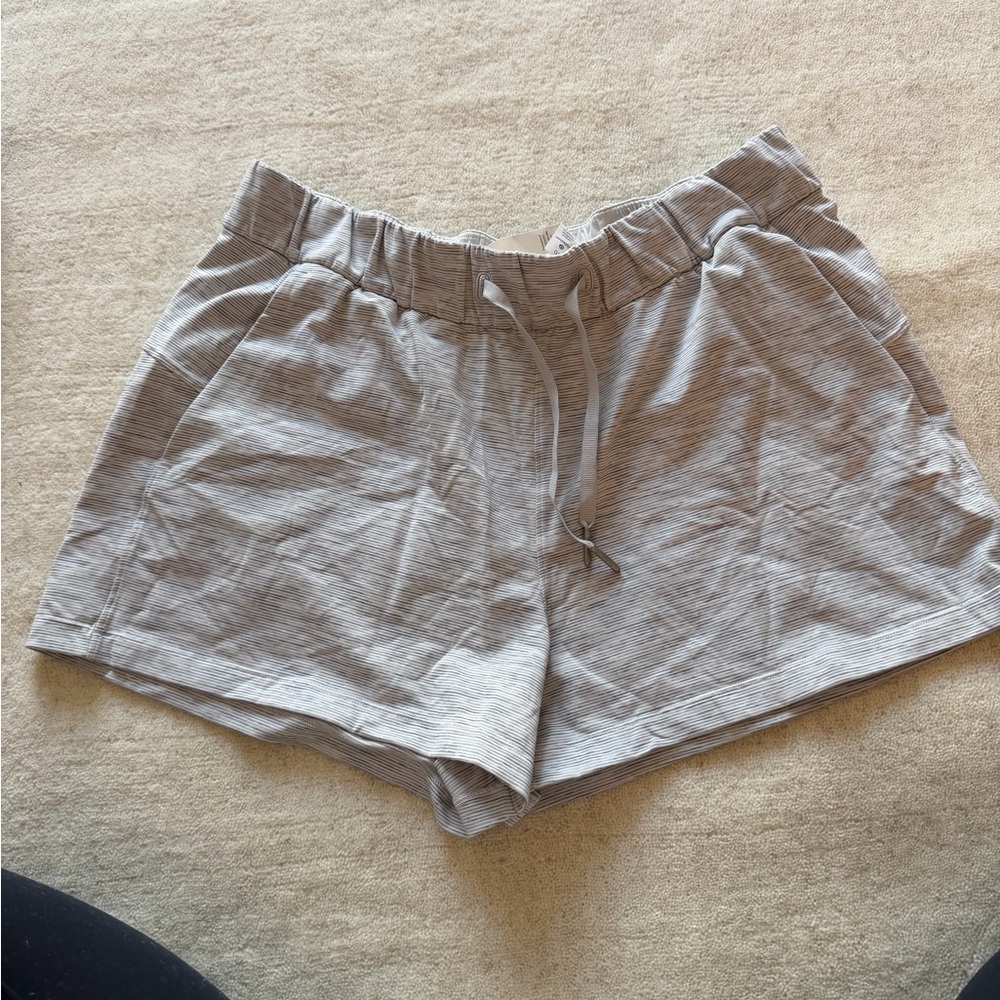 lululemon athletica Light Gray Athletic Shorts